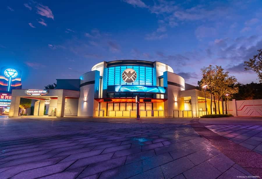 Outdoor photo of Ant Man and The Wasp Nano Battle in Hong Kong Disneyland