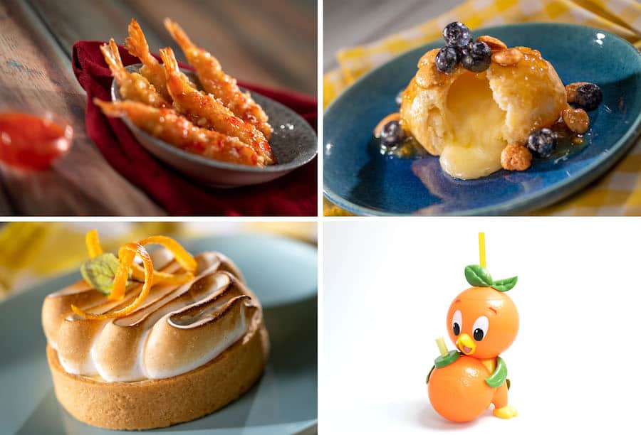 Orange Sesame Tempure ShrimpCitrus Baked Brie Lemon Meringue Pie Orange Bird Sipper Cup