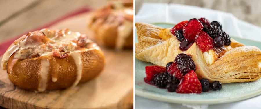 Toasted Pretzel Bread Cheese Strudel