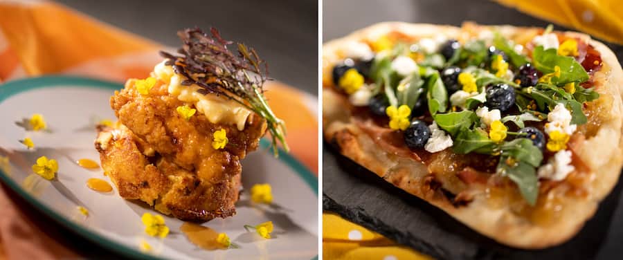 Chicken and Waffles Pollinator Flatbread