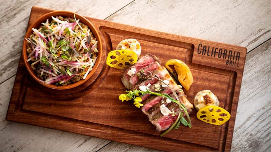 | The Main Street Mouse California Grill Menu Items