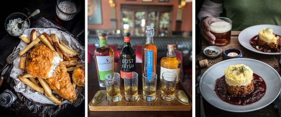 Food and drinks items from Raglan Road Irish Pub & Restaurant at Disney Springs