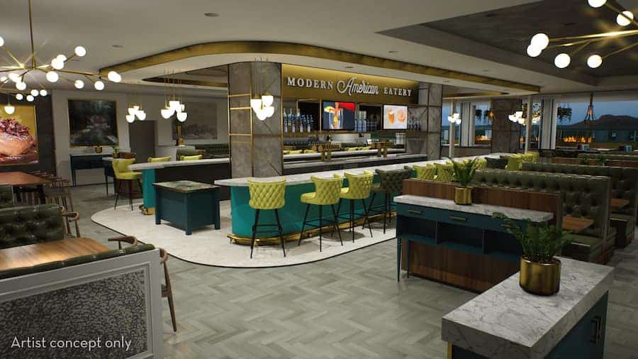 New Restaurant Great Maple Inside Pixar Place Hotel at Disneyland