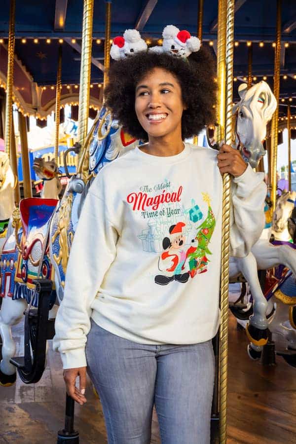 Sweatshirt and Mickey Ears 2023 Holiday Merchandise Coming to Disney