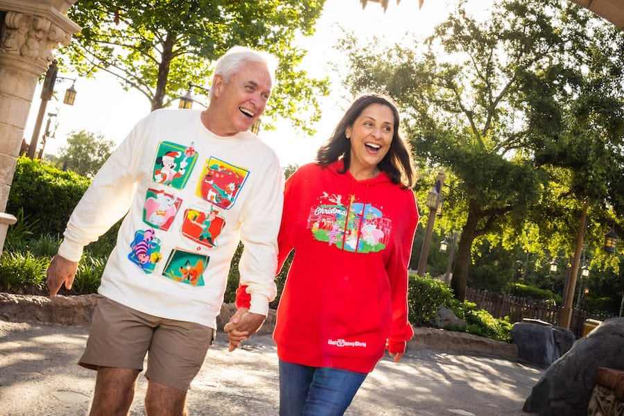 Various Disney Holiday Shirts 2023 Holiday Merchandise Coming to Disney
