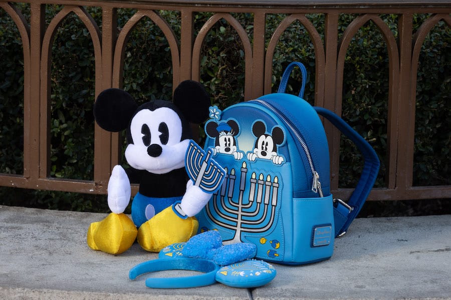Disney Hanukkah collection Mickey Mouse displayed