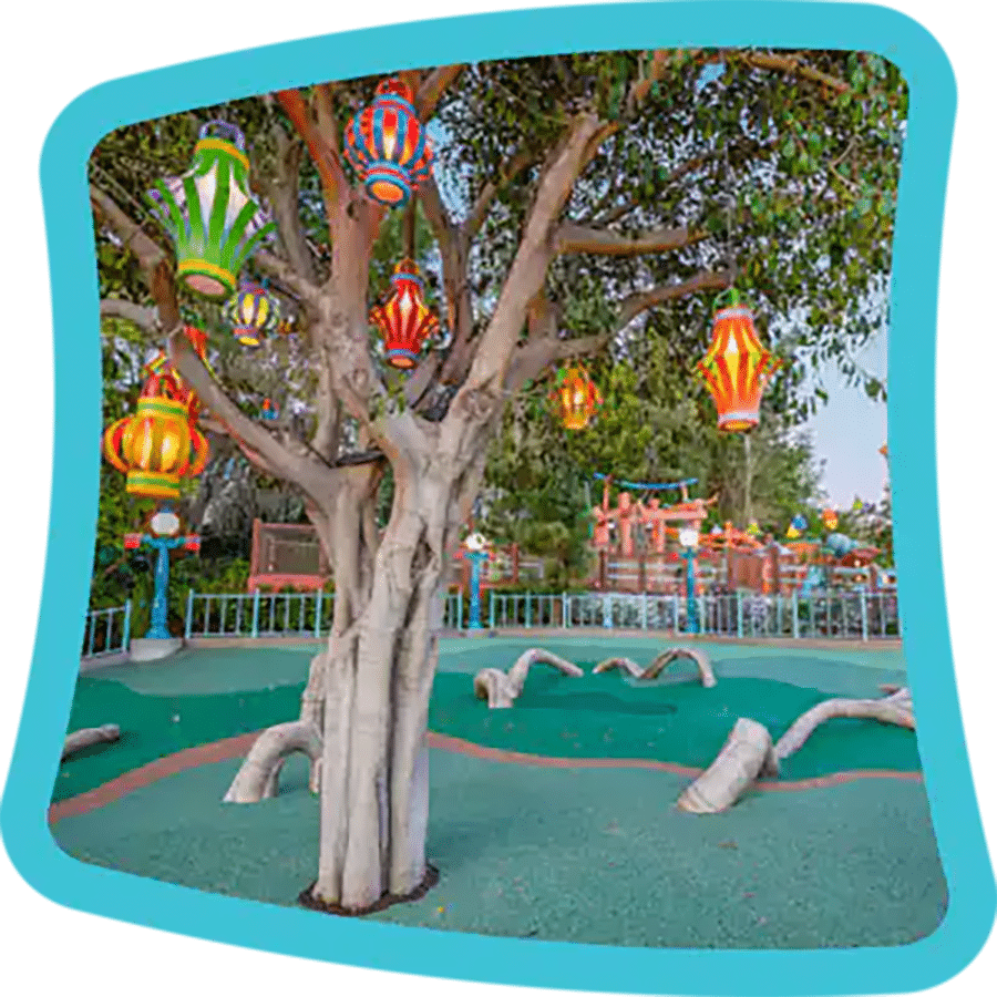 CenTOONial Park in the reimagined Mickey's Toontown