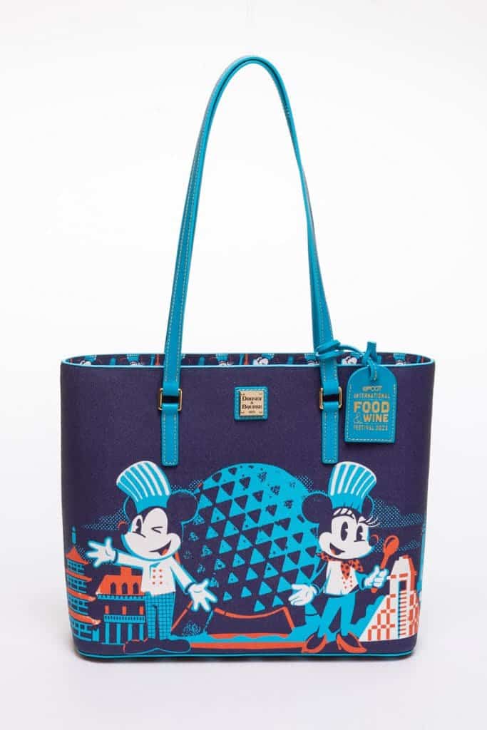 Mickey Mouse Minnie Mouse Picnic Collection Dooney Bourke tote bag