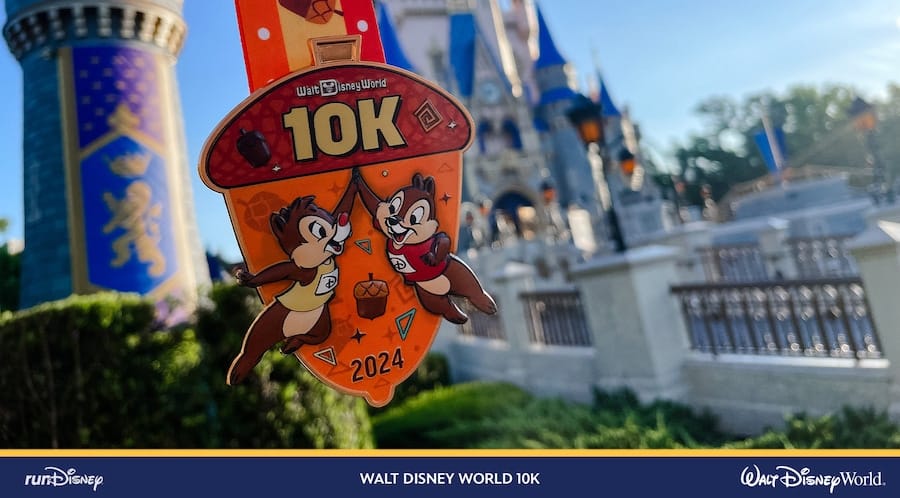 2023 Walt Disney World 10K medal