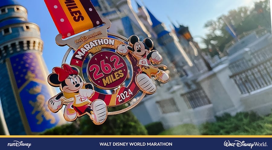 2023 Walt Disney World Marathon medal