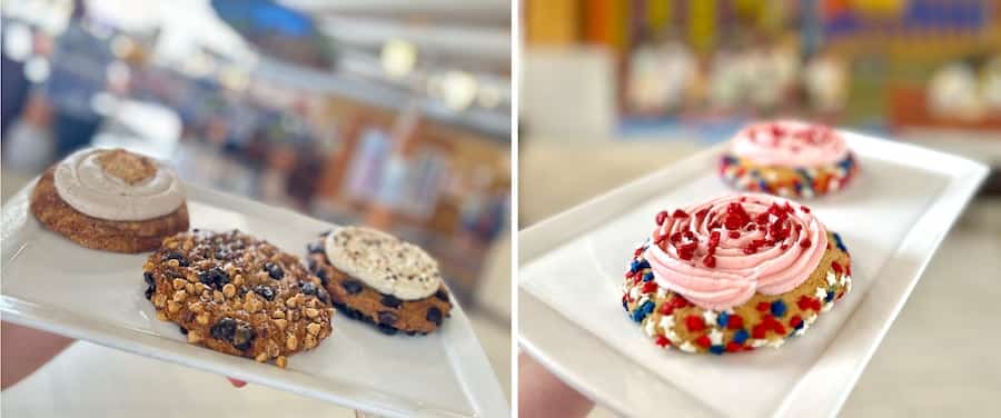 Collage of cookies at Contempo Café in Disney’s Contemporary Resort
