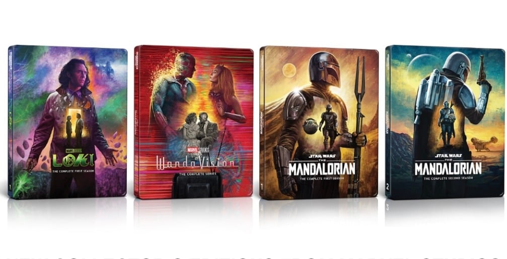 Loki S1, WandaVision, The Mandalorian S1 & S2 Coming to 4K UHD and Blu-ray  For The First Time!