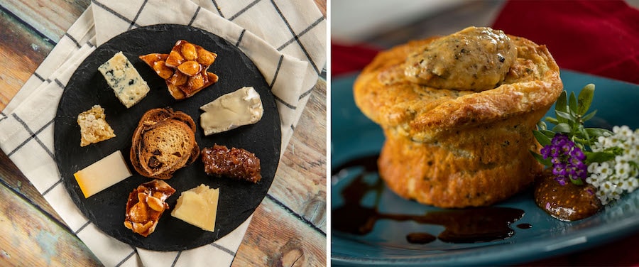 Collage of food at EPCOT International Food & Wine Festival