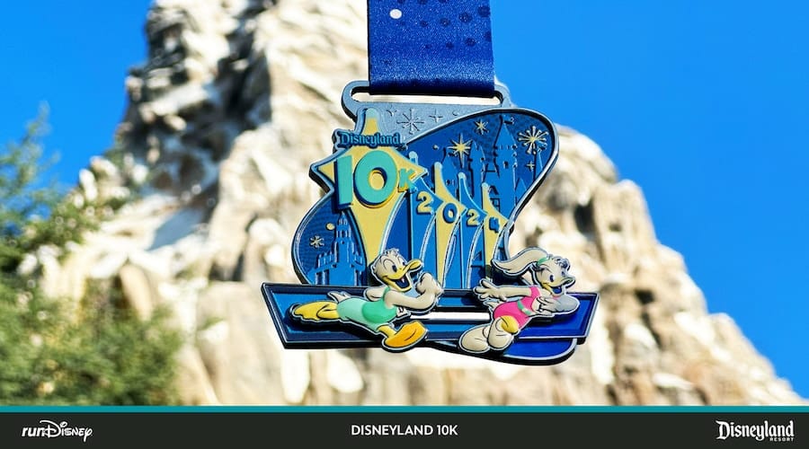 runDisney 2024 Disneyland Half Marathon Weekend 10k Medal Reveal