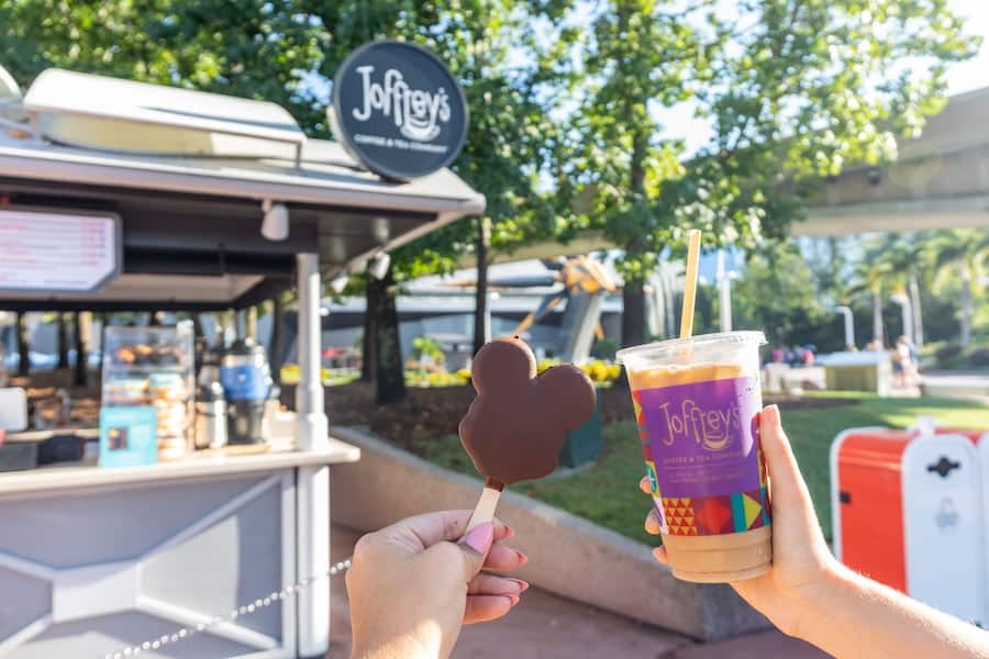 Mickey’s Premium Ice Cream Bar and Joffrey’s Shakin’ Jamaican Cold Brew