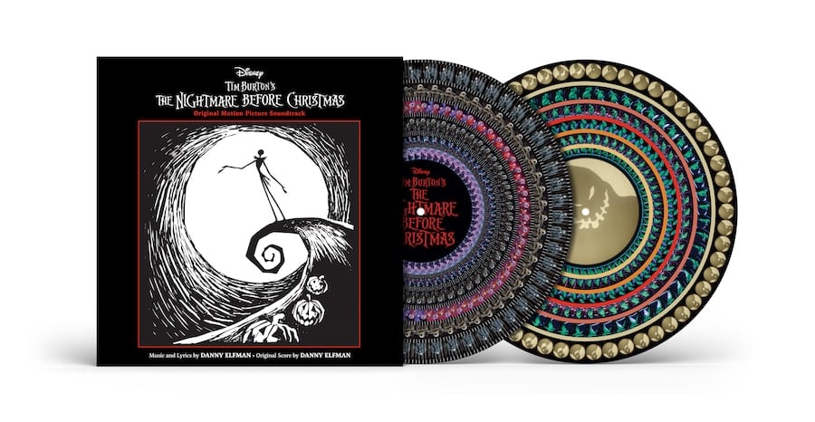 zoetrope two-vinyl set of “Tim Burton’s The Nightmare Before Christmas” soundtrack 