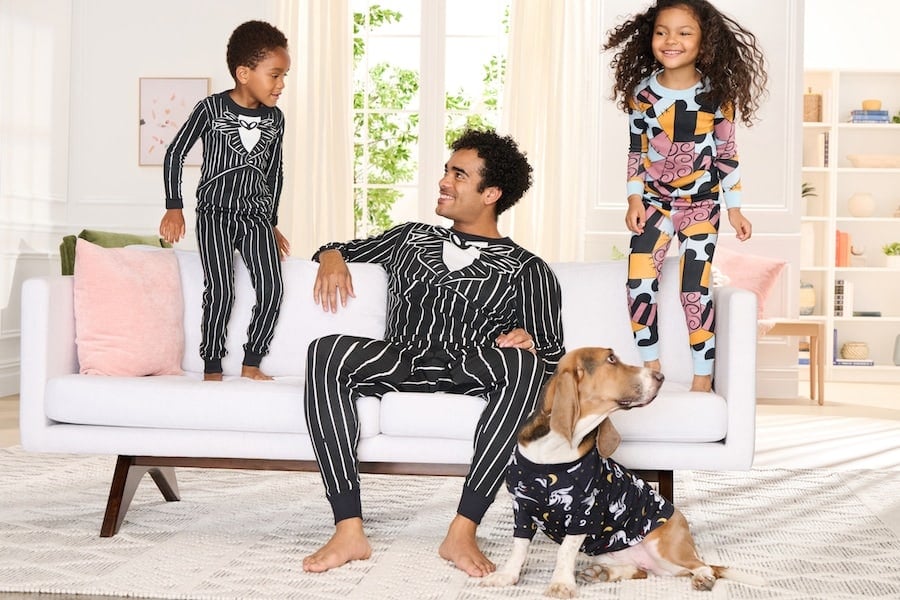 Family in The Nightmare Before Christmas pajama sets