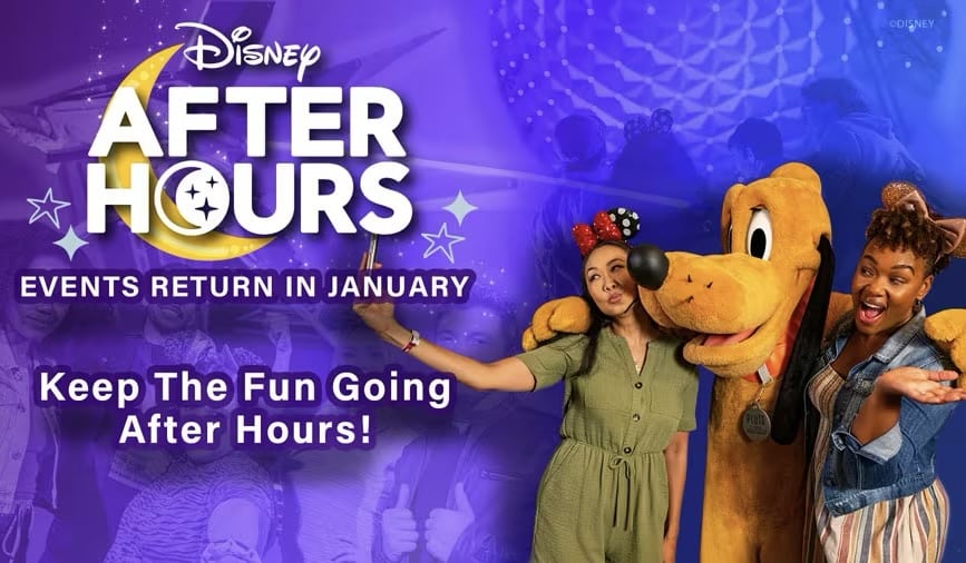 Walt Disney World After Hours Events Return January 2024