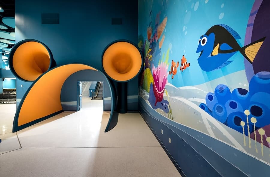 "Finding Nemo"-themed Port Everglades in Fort Lauderdale for Disney Cruise Line