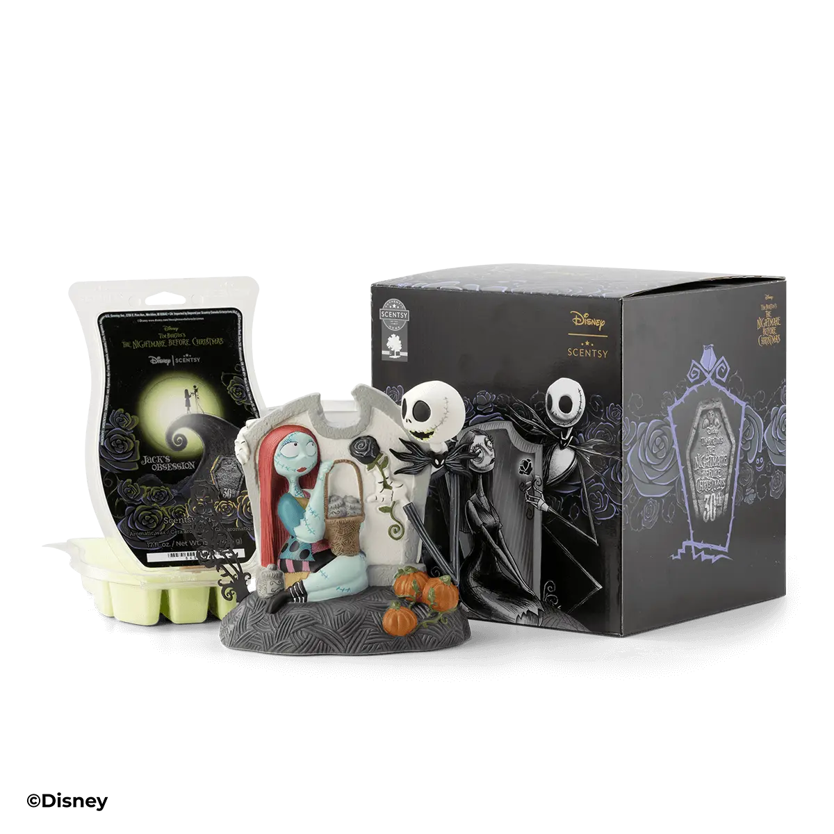 Disney Tim Burton’s The Nightmare Before Christmas: 30th Anniversary – Scentsy Warmer Bundle