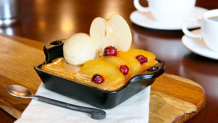 Warm Apple Butter Cake from The Disney Recipe Vault