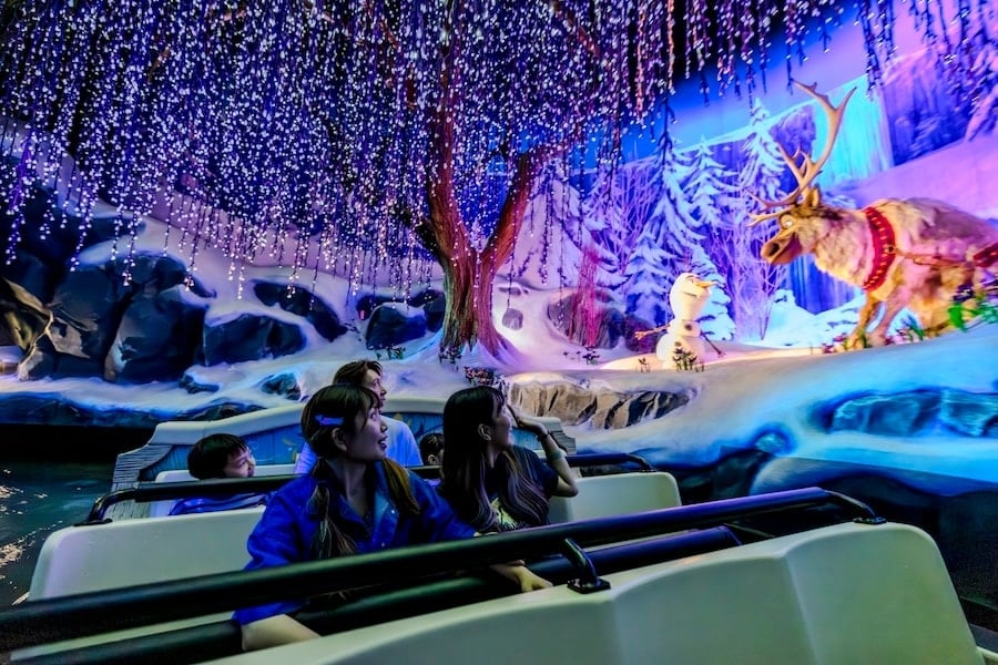 Family on Frozen Ever After