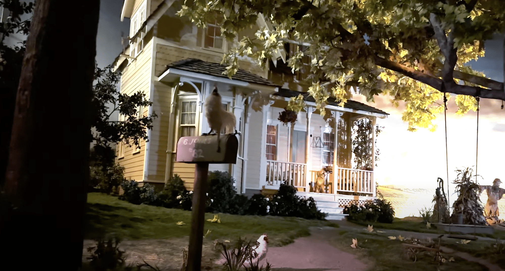 Living with the Land Farmhouse | The Main Street Mouse Living with the Land Farmhouse