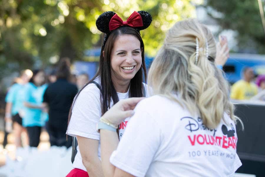 Disney Ultimate Toy Drive Disney cast members volunteering