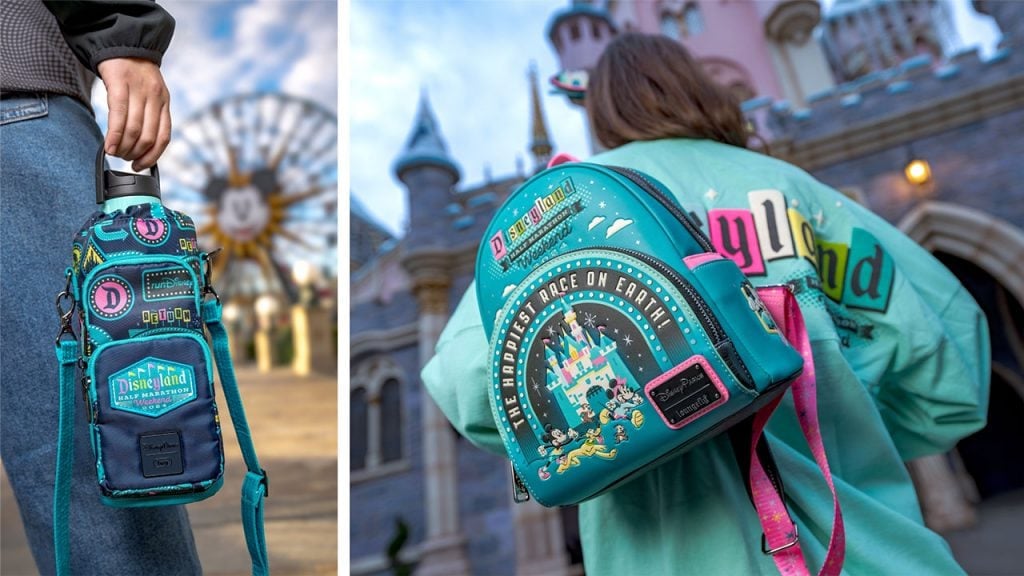 2024 Disneyland Half Marathon Weekend presented by Honda Lug bag and Loungefly mini backpack