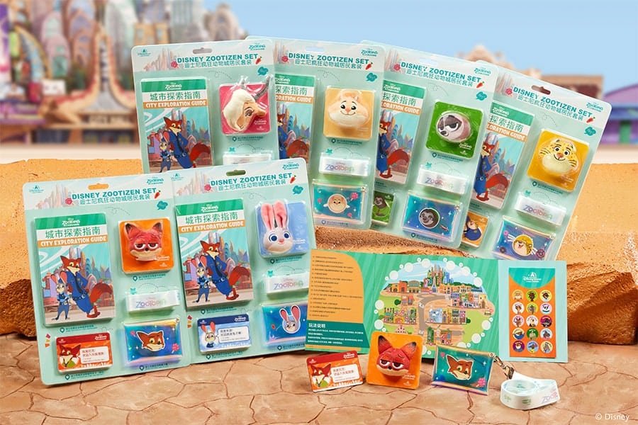 | The Main Street Mouse New Disney Zootizen Merchandise Sets