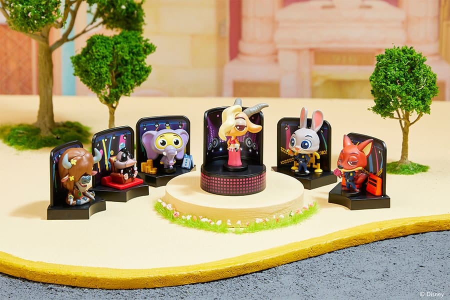 | The Main Street Mouse New Zootopia Caspule Toy Collection Merchandise