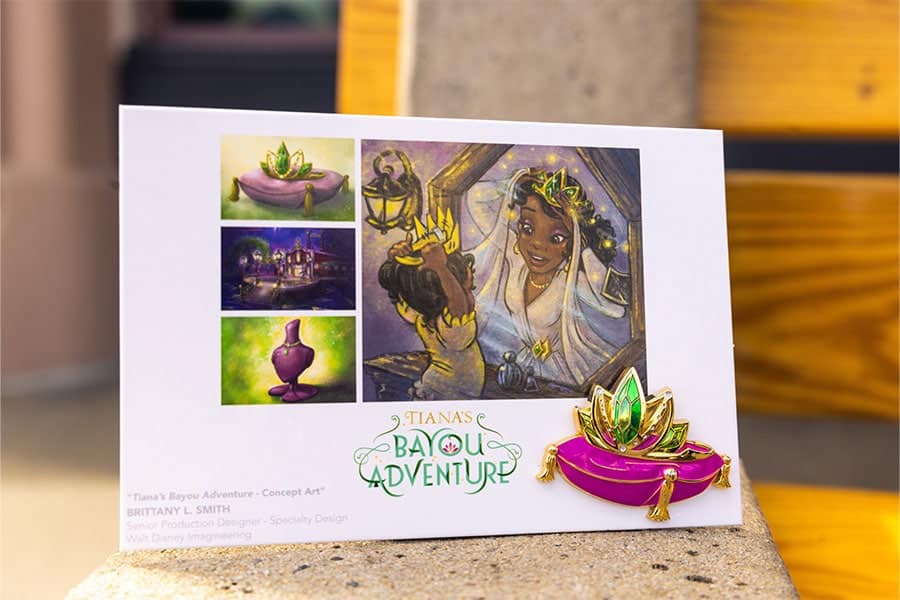 New Princess Tiana Tiara Pin Designed by Walt Disney Imagineering