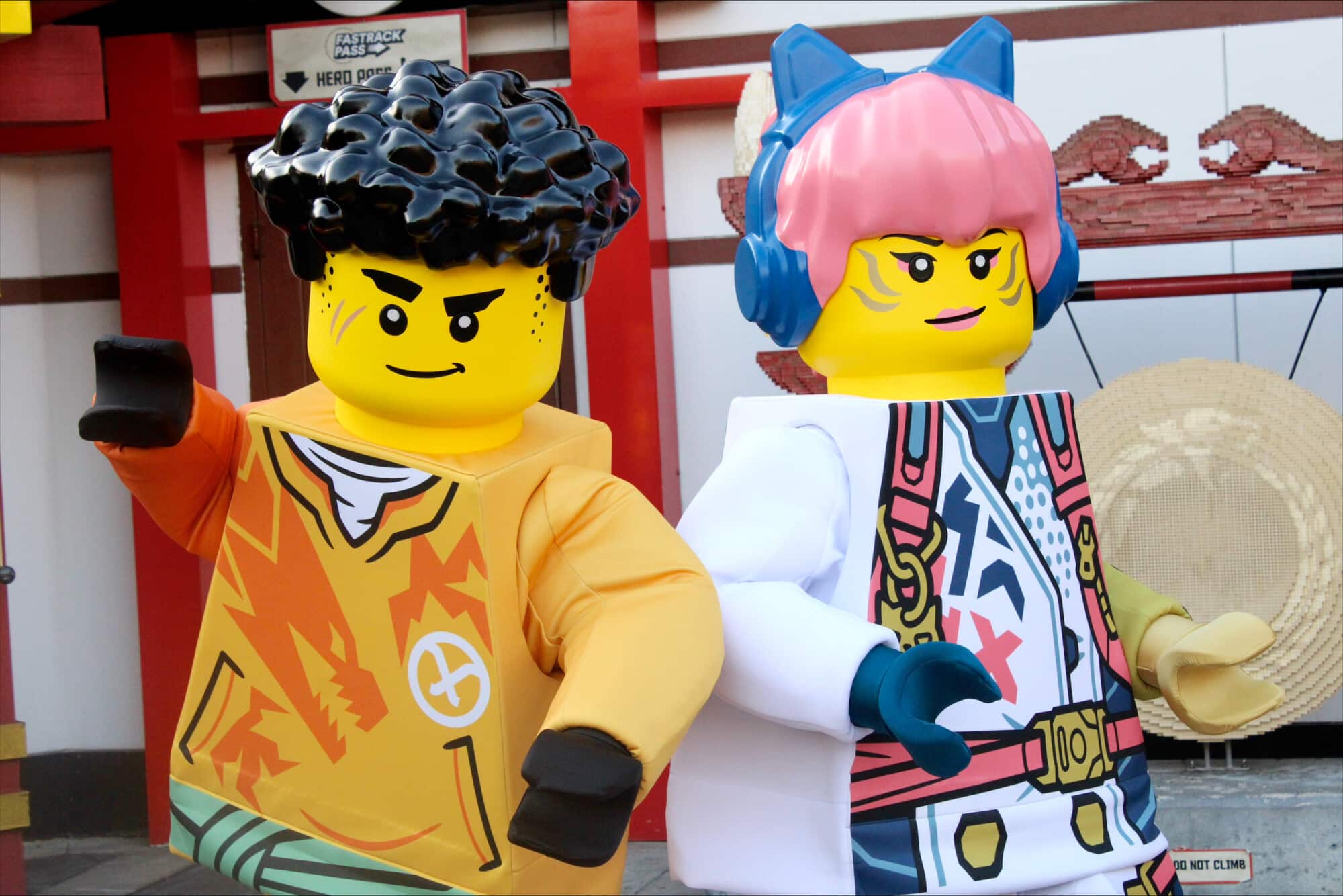 Arin and SoraLEGO® NINJAGO® Weekends at LLFR | The Main Street Mouse