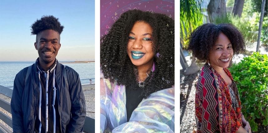 Artists Ryan Riller Yesenia Moises and Larissa Marantz
