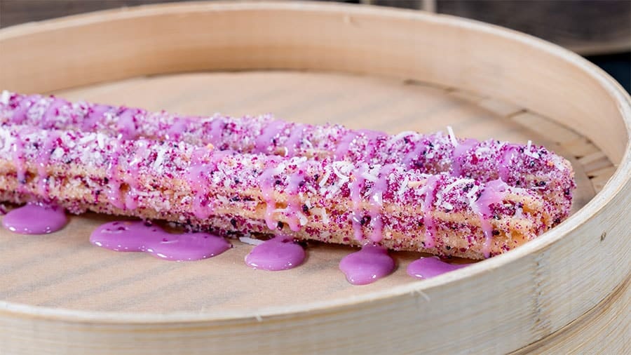 Dragon Fruit Churro from Willies Churros for Lunar New Year 2024