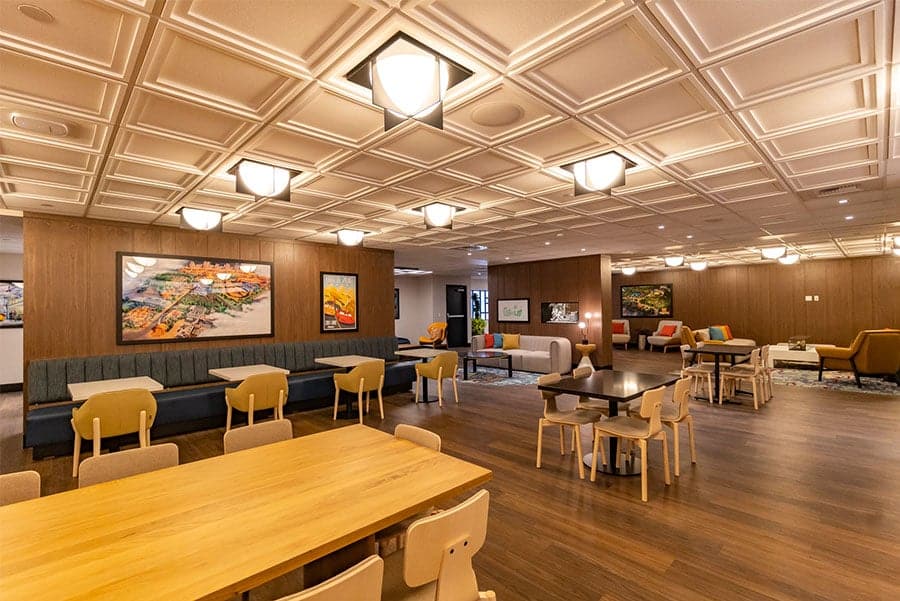Creators Club at Pixar Place Hotel at Disneyland Resort Later this year Pixar Place Hotel at Disneyland Resort in Anaheim Calif will offer its new lounge Creators Club to its concierge level guests The new lounge celebrates the collaboration between Disney Imagineering and Pixar Animation Studios with concept art maquettes and attraction posters and guests may enjoy snacks and beverages throughout the day Christian ThompsonDisneyland Resort