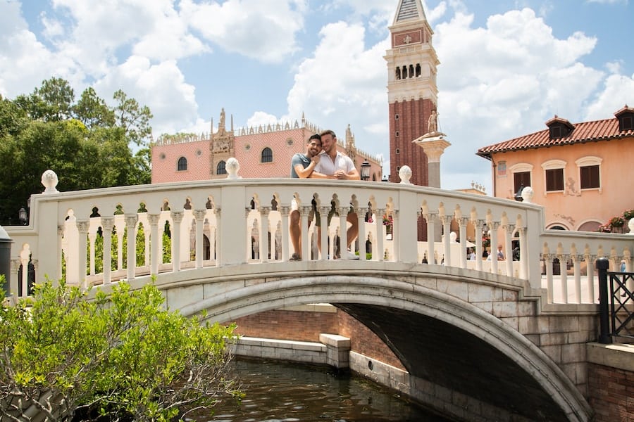 Disney PhotoPass Photoshoot at Walt Disney World EPCOT