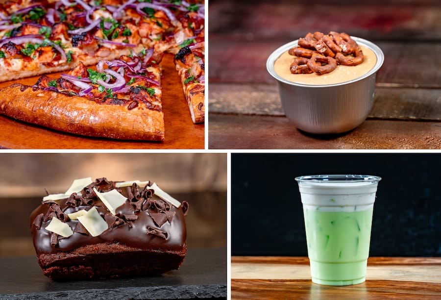 Images of food at Disney California Adventure Food Wine Festival 2024 at Disneyland Resort Food throughout Disney California Adventure Park
