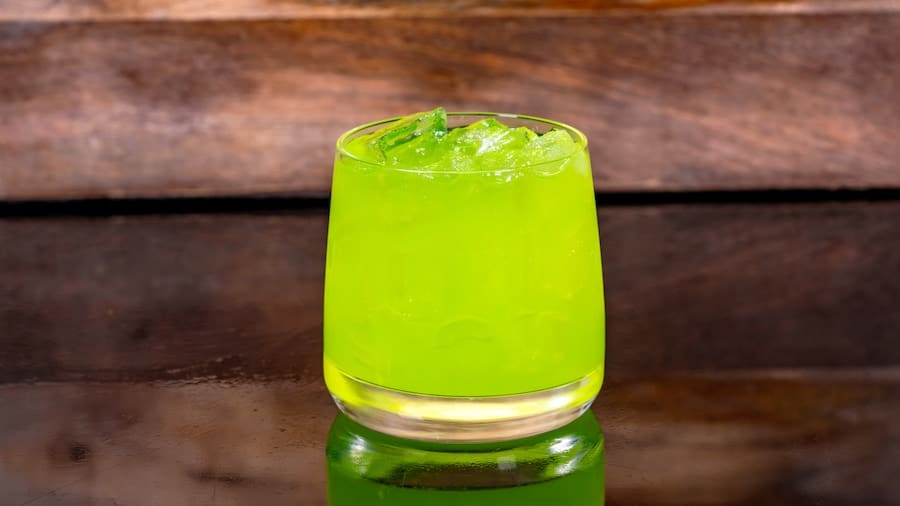 Image of Pineapple Melon Cocktail at Disney California Adventure Food Wine Festival 2024 at Disneyland Resort