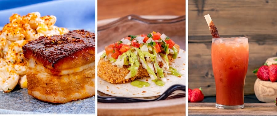 Images of food Disney California Adventure Food Wine Festival 2024 at Disneyland Resort LA Style