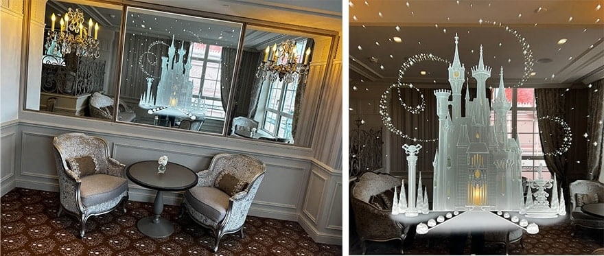 The Castle Club in the Disneyland Hotel at Disneyland Paris