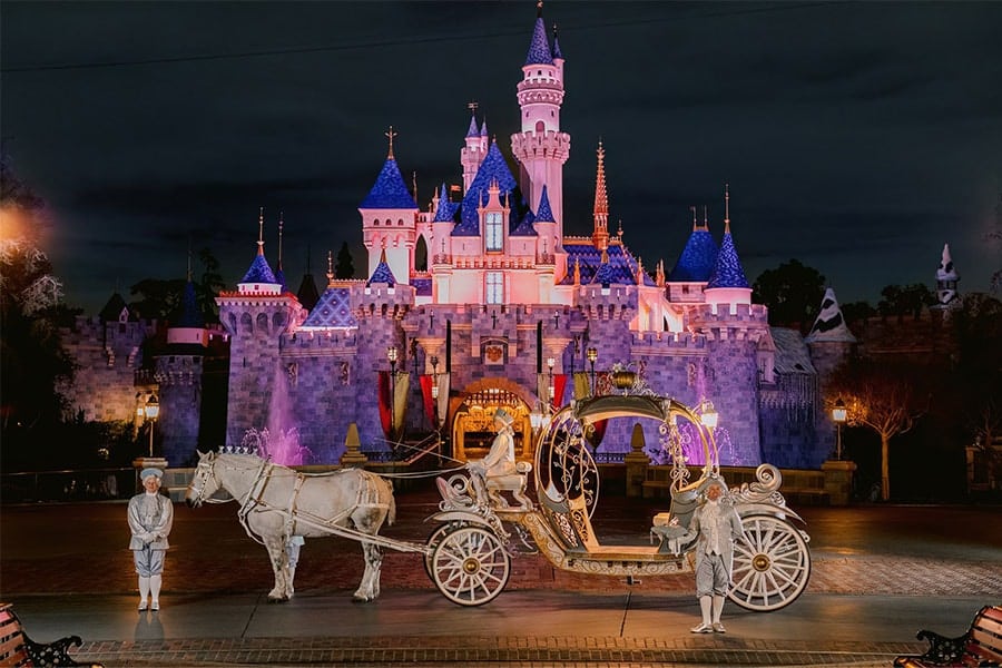 First look at the Cinderella Platinum Coach at Disneyland Resort