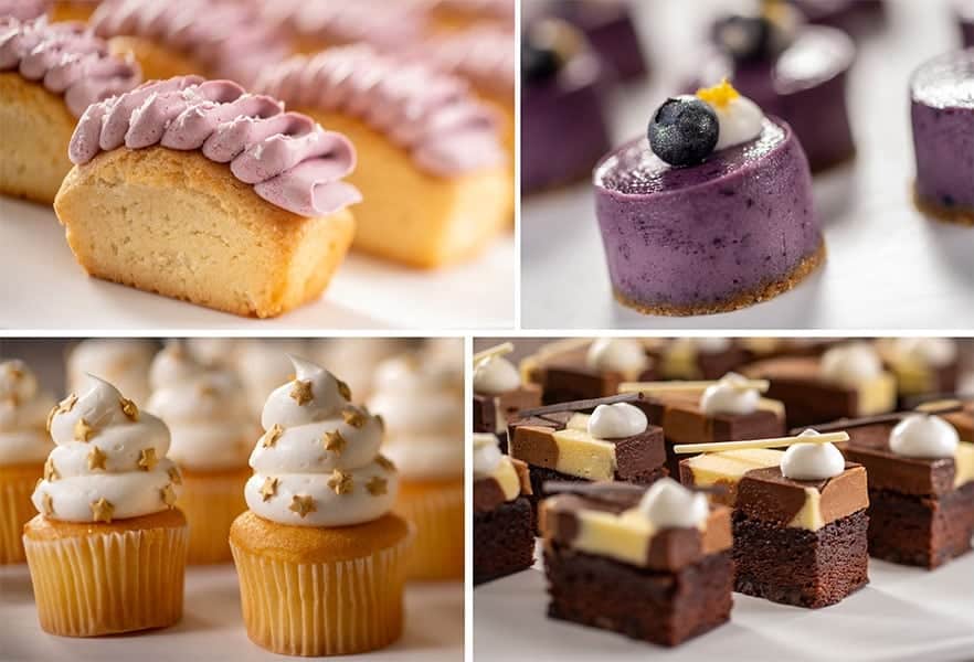 Image of dessert food items from 1900 Park Fare at Disney’s Grand Floridian Resort & Spa