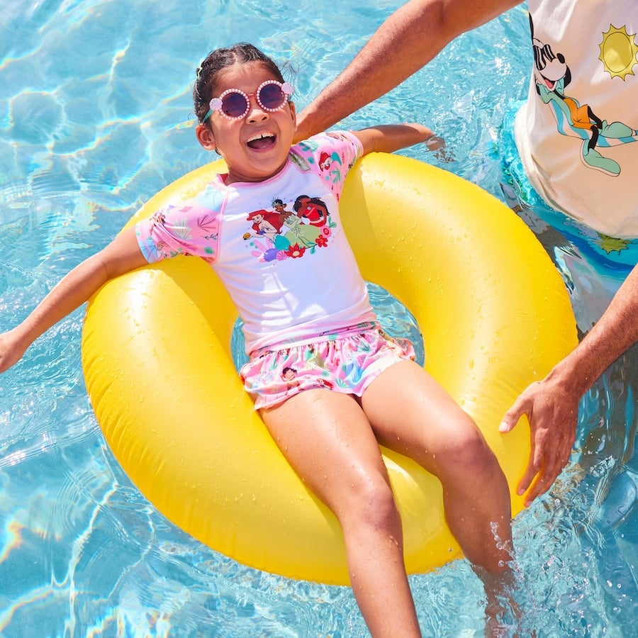 Colorful Disney Princess themed Swimwear