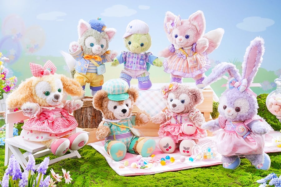 Duffy and Friends Spring Series Merchandise at Hong Kong Disneyland