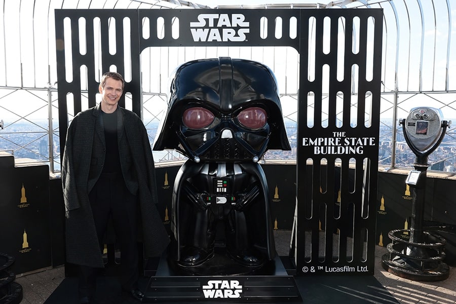 Interactive photo moments highlighting "Star Wars"