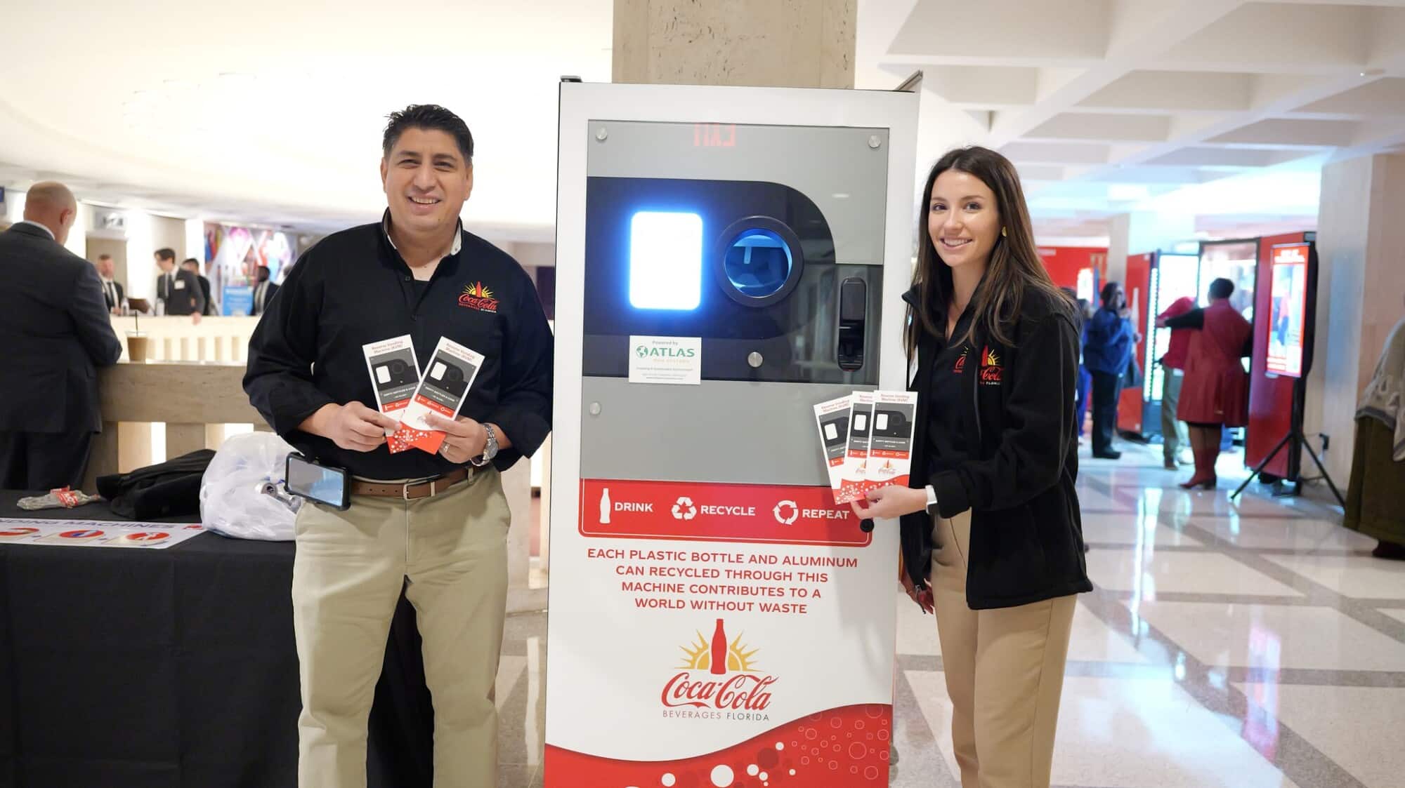 Reverse Vending Machine at Busch Gardens Tampa Bay Photo Credit Coke Florida | The Main Street Mouse
