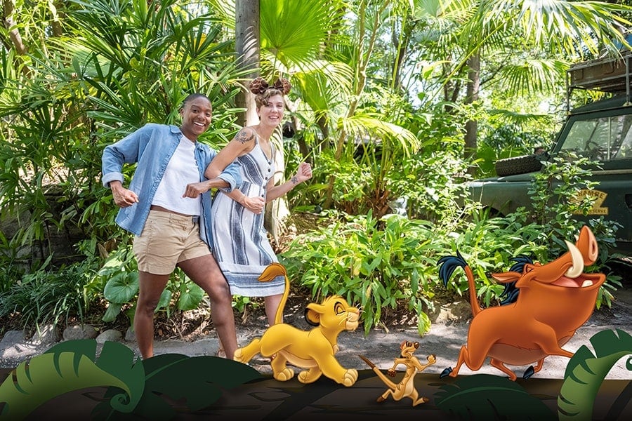 Disney PhotoPass Service Magic Shot at Disney's Animal Kingdom