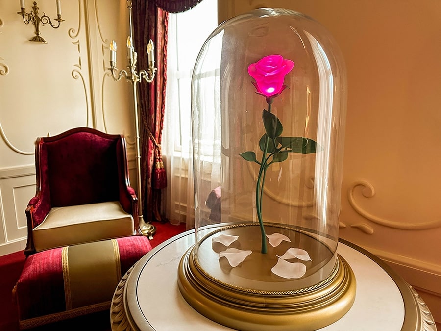 Beauty and the Beast Signature Suite at Disneyland Hotel