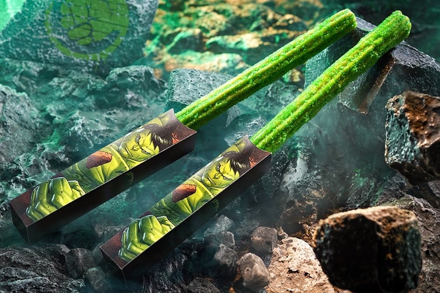 Hulked-out Super Power Churro